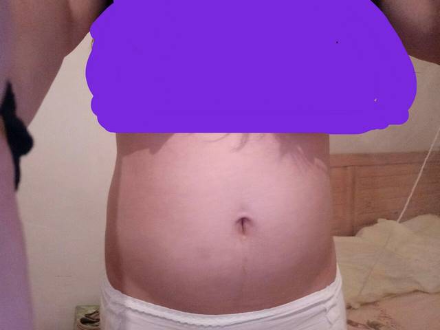 肚子大吗?_第一胎 孕15周多2天 单胎,你们的肚