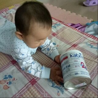 我家宝宝喝佳贝艾特羊奶粉