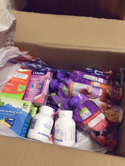 宝宝粮食_米粉。果泥,鱼油,vd,磨牙饼干,咳嗽药