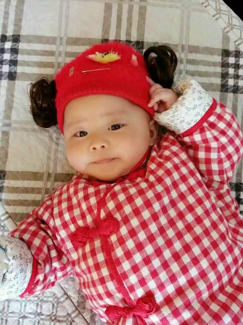 宝宝过年唐装_手工制作,手工盘扣,高密度织锦