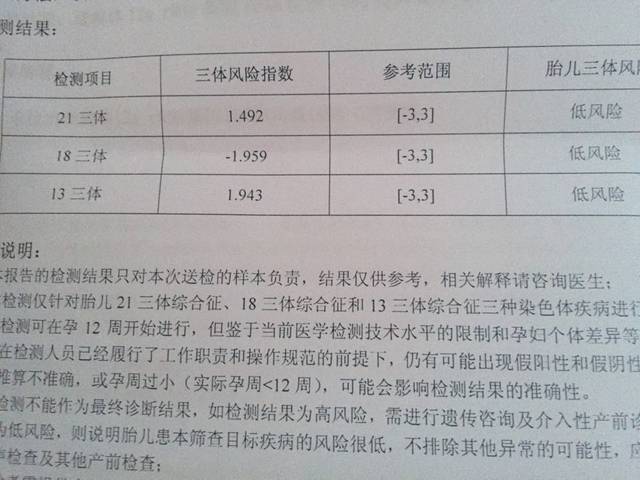 接好运啦_无创DNA低风险过啦、接下来就四维