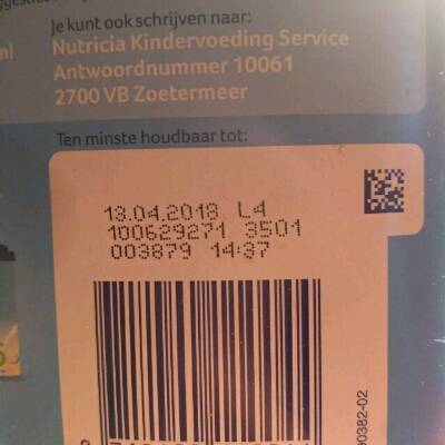 荷兰牛栏奶粉 正品生产日期格式有几种呢?这个