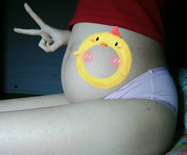 看看我的大肚子_男孩还是女孩呢