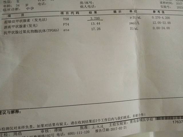 求帮忙?_今天建档案,超敏促甲状腺素3.7,有些高