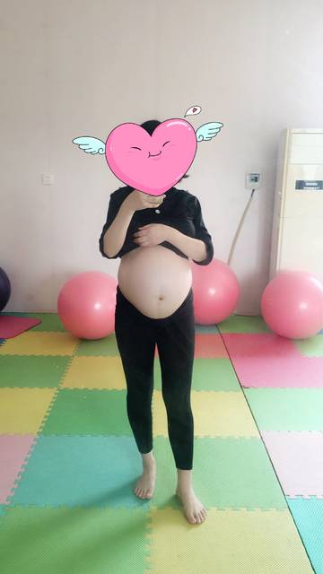 祝孕妈们都不长妊娠纹,长胎不长肉!_36周,体重