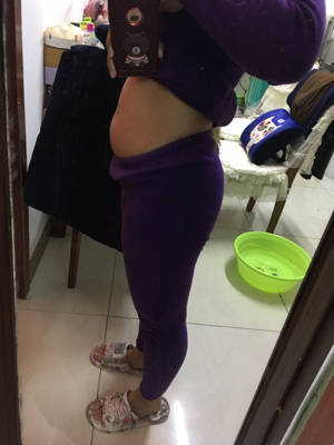 育儿问答 怀孕期 52天,马上两个月,这是有孕肚,还是小肚腩?