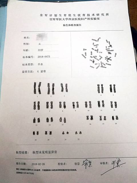 羊穿结果出来了!显示一切正常,但依旧不让人放心。