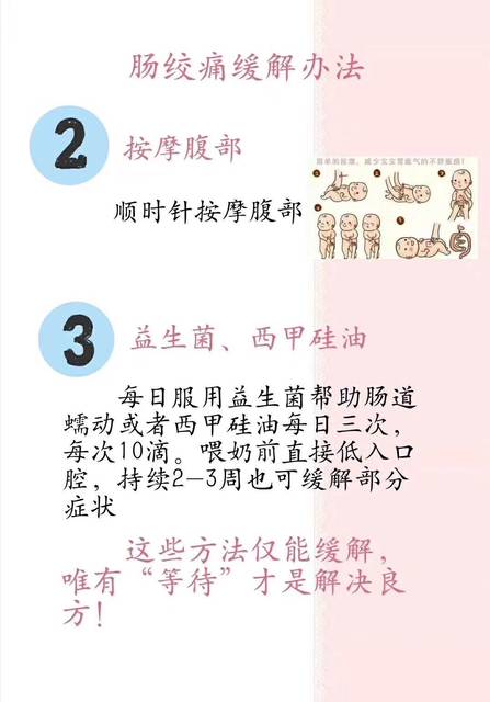 肠绞痛的症状和环节方法