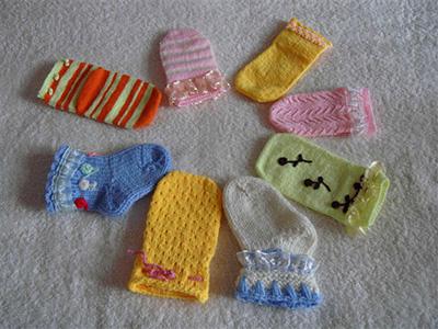婆婆给未来宝宝织的小衣服小鞋子，萌翻了，有这样的婆婆真幸运!__宝宝树