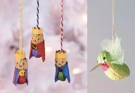 坚果壳也能做简单有趣的手工,孩子最爱玩这种