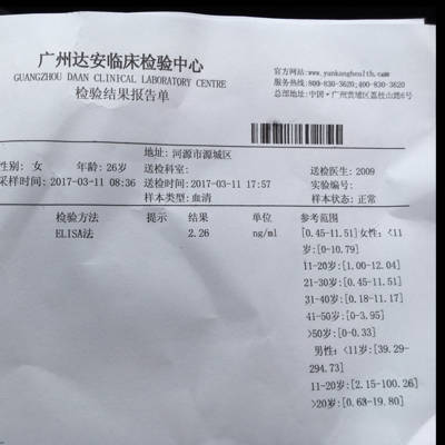 我的人抗苗勒式管激素amh 值为2.26,26岁,没怀过,正常吗?