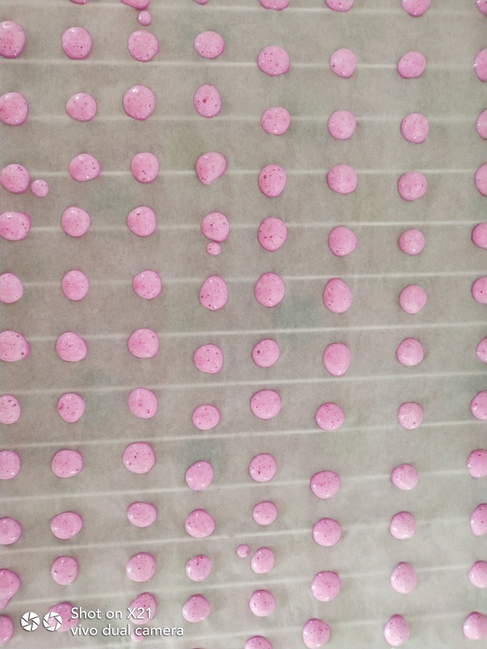 火龙果溶豆失败了
