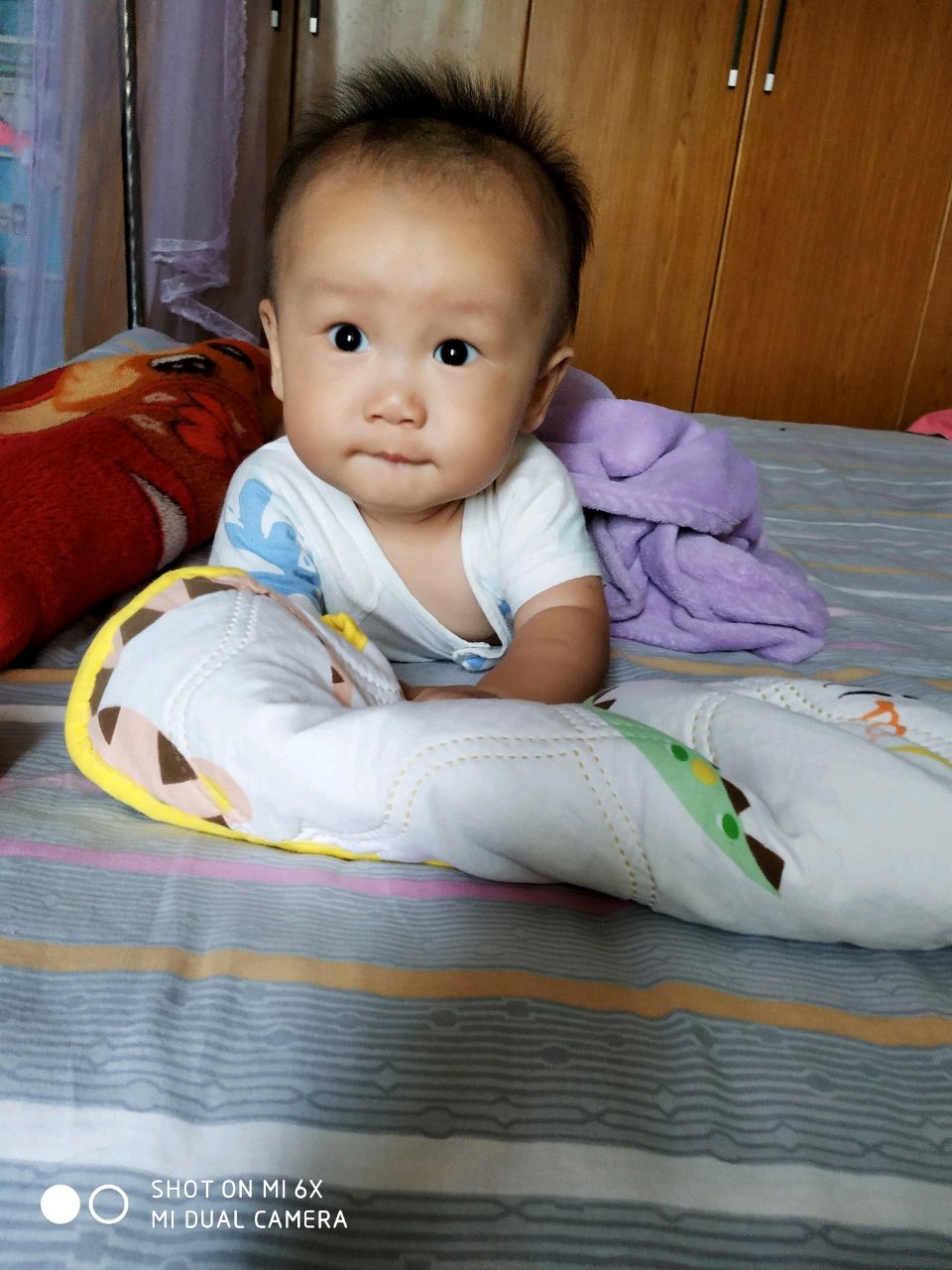 今天宝宝八个月了，好快哦😄😄😄