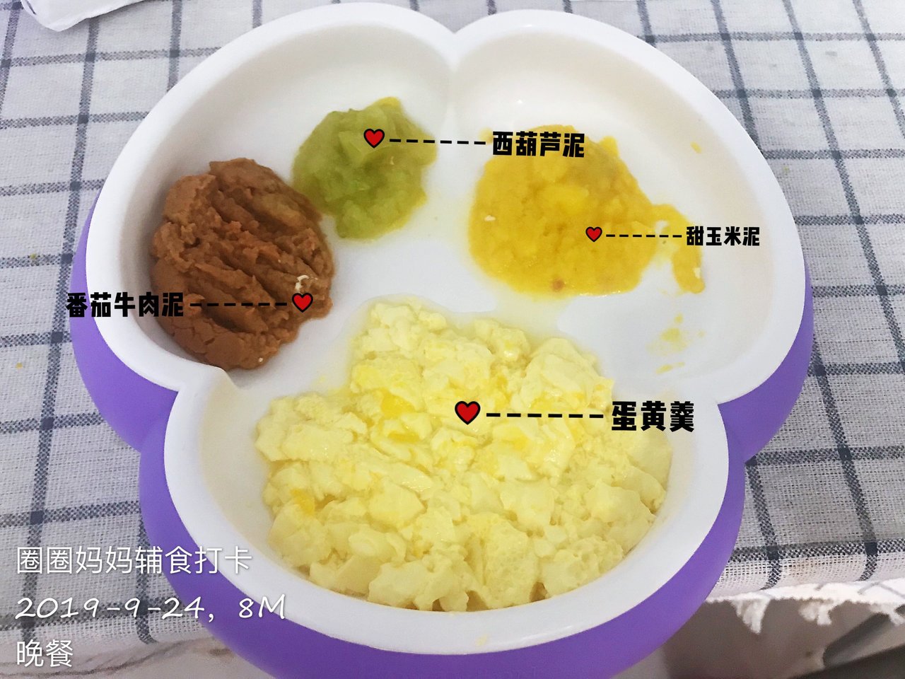 记录给圈宝做的那些辅食😊