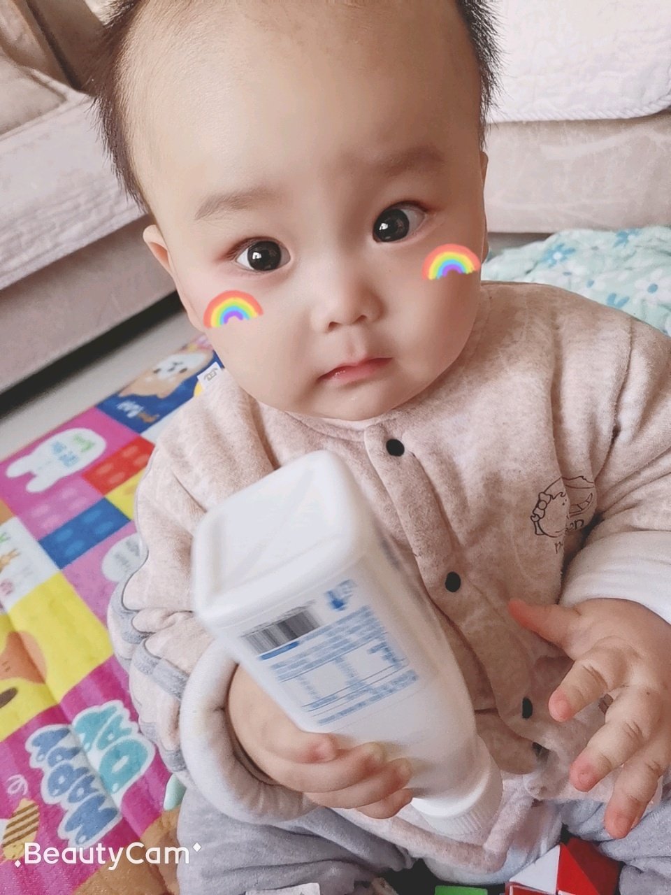 宝贝又长高了点😁