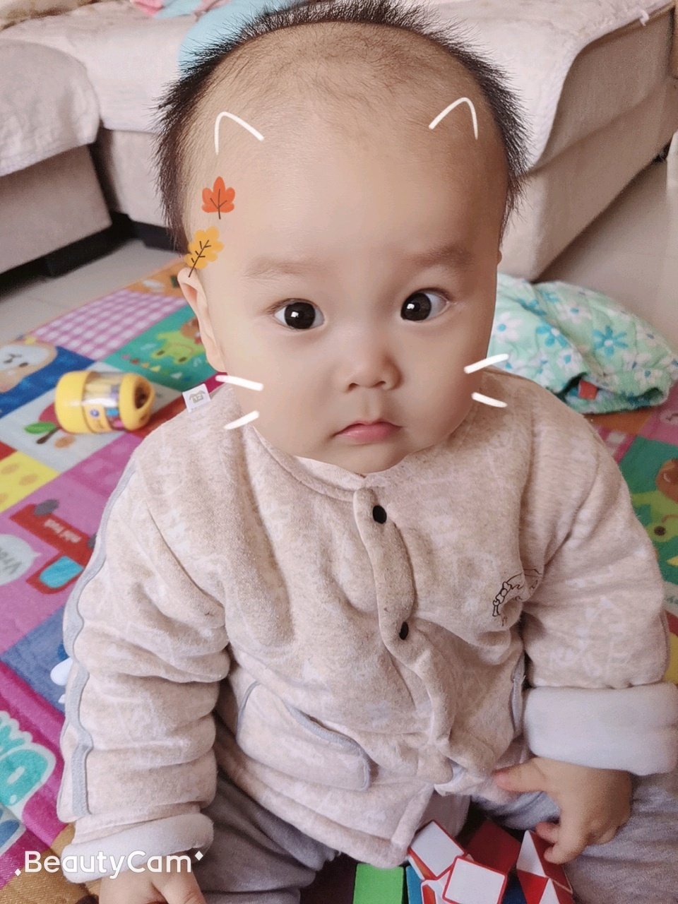宝贝又长高了点😁