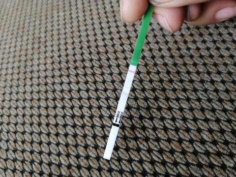 排卵试纸测出来是弱阳的,月经已经推迟了两条,是有了吗?