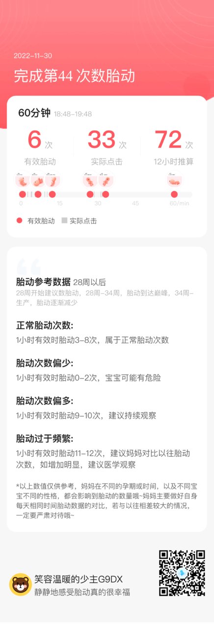 「孕30周6天」 和宝宝的互动瞬间~